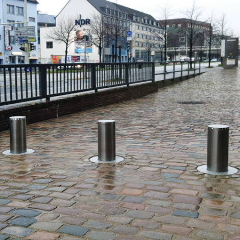Stalp fix restrictionare acces auto 785 mm - MOTORLINE MPIE5-800 - imagine 2