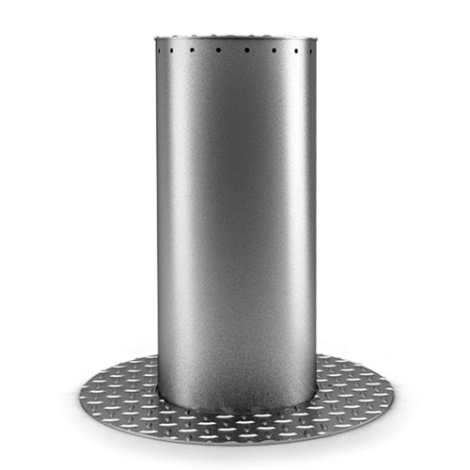 Stalp retractabil acces auto H-370 mm - MOTORLINE MPIE10-400