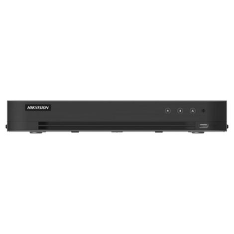 DVR AcuSense 16 ch., 5MP + 8 ch. IP 6MP, Alarma I/O, VCA - HIKVISION iDS-7216HQHI-M1-XT(16A+4/1ALM) - imagine 2
