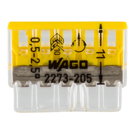 Conector compact de imbinare, 5 fire, max. 2.5 mmÂ² (100 buc.) - WAGO 2273-205 - imagine 2