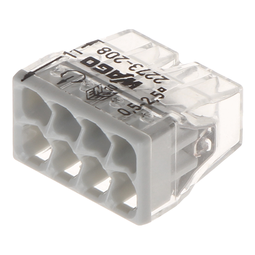 Conector compact de imbinare, 8 fire, max. 2.5 mmÂ² (50 buc.) - WAGO 2273-208