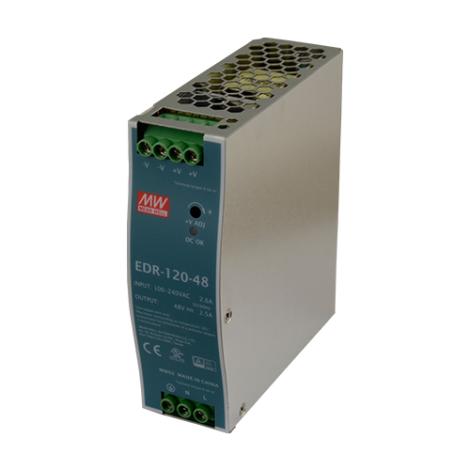Sursa de alimentare in comutatie, 24V / 6.5A, sina DIN - MEAN WELL EDR-150-24