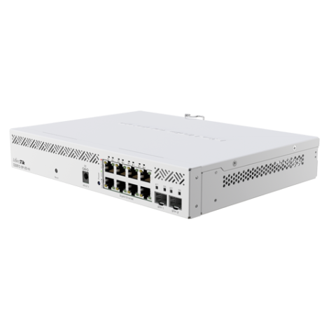Switch, 8 x Gigabit PoE, 2 x SFP+ 10Gbps, Management - MikroTik CSS610-8P-2S+IN - imagine 2