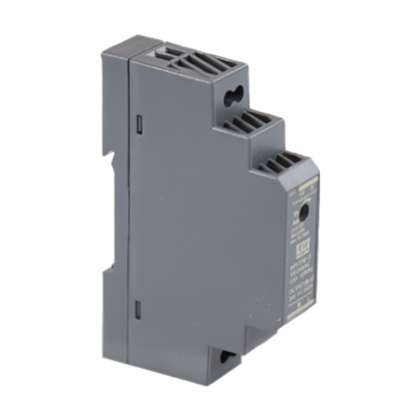 Sursa de alimentare in comutatie, 24V / 0.63A, sina DIN - MEAN WE HDR-15-24 - imagine 3