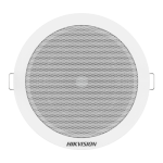 Difuzor Analog, de tavan, 3W - HIKVISION DS-QAE0203G1-V