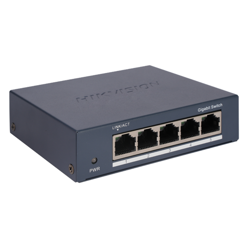 Switch 5 porturi Gigabit - HIKVISION DS-3E0505-O