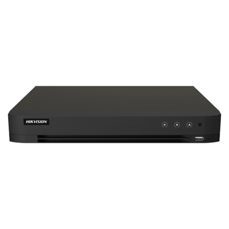 DVR AcuSense 16 ch., 5MP + 8 ch. IP 6MP, Analiza video VCA - HIKVISION iDS-7216HQHI-M1-XT