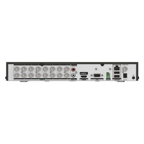 DVR AcuSense 16 ch., 5MP + 8 ch. IP 6MP, Analiza video VCA - HIKVISION iDS-7216HQHI-M1-XT - imagine 4