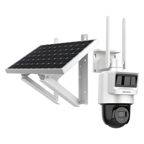 Camera PT IP 4G LTE, 2MP, 2.8mm, IR 30m, PIR+Radar, Panou solar + Acumulator lithium 50.76Wh - HIKVISION DS-2DE2C200IWG-K-4G-C05S10-2.8mm