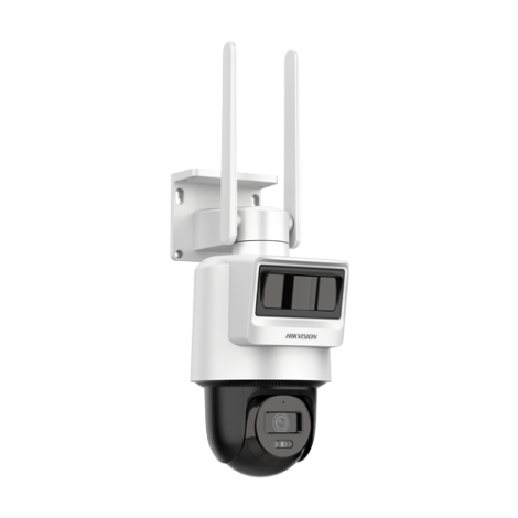 Camera PT IP 4G LTE, 2MP, 2.8mm, IR 30m, PIR+Radar, Panou solar + Acumulator lithium 50.76Wh - HIKVISION DS-2DE2C200IWG-K-4G-C05S10-2.8mm - imagine 2