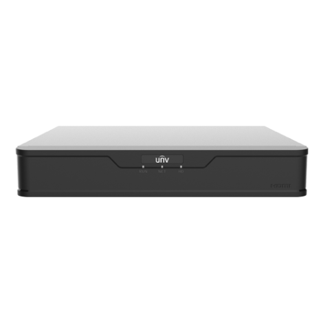 NVR 4K, 4 canale POE, max. 12MP, 1U - UNV NVR301-04B-P4-IQ