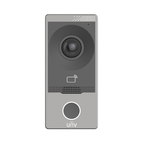 Post exterior videointerfon TCP/IP, IR, Wi-Fi, IK08 - UNV OEU-201S-HMK-W
