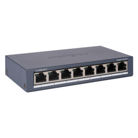 Switch 8 porturi Gigabit - HIKVISION DS-3E0508-O