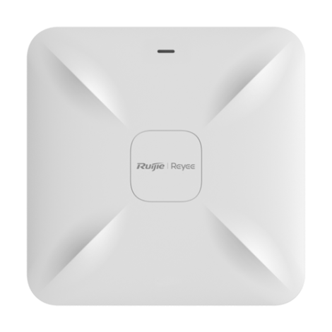 Access Point Wi-Fi 5, AC1300 Dual-Band, 2 dBi, 2 x RJ45 100 Mbps, PoE, Cloud Management - Ruijie RG-RAP2200(F)