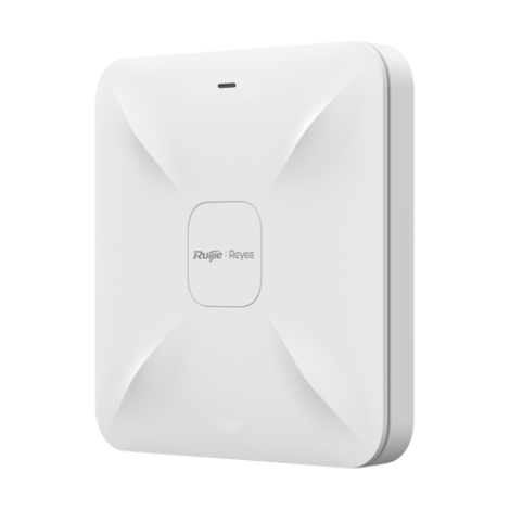 Access Point Wi-Fi 5, AC1300 Dual-Band, 2 dBi, 2 x RJ45 100 Mbps, PoE, Cloud Management - Ruijie RG-RAP2200(F) - imagine 2