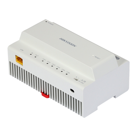 Distribuitor Video/Audio 2 fire pentru 6 posturi - HIKVISION DS-KAD706Y - imagine 4