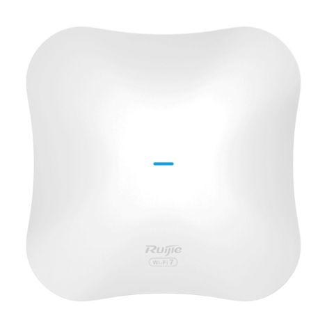 Access Point Wi-Fi 7, BE14000 Tri-Band, 1 x SFP+ 10G, 1 x RJ45 2.5G, PoE, Cloud Management - Ruijie RG-RAP73Pro - imagine 2