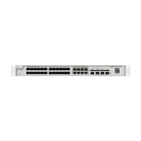 Switch 24 porturi SFP, 4 porturi SFP+, 8 porturi RJ45 Gigabit, L2 Cloud Management - Ruijie RG-NBS3200-24SFP/8GT4XS