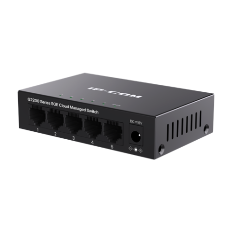 Switch 5 porturi Gigabit, Cloud Management - IP-COM G2205D - imagine 3