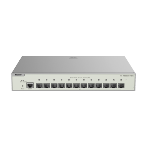 Switch 12 porturi SFP+ 10 Gbps, L3 Cloud Management - Ruijie RG-NBS5500-12XS - imagine 2
