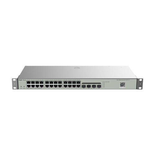 Switch 24 porturi RJ45 Gigabit, 4 porturi SFP, L2 Cloud Management - Ruijie RG-NBS3100-24GT4SFP-V2