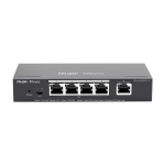 Switch 4 porturi PoE+ RJ45 Gigabit, 1 port uplink RJ45 Gigabit, L2 Cloud Management - Ruijie RG-ES205GC-P