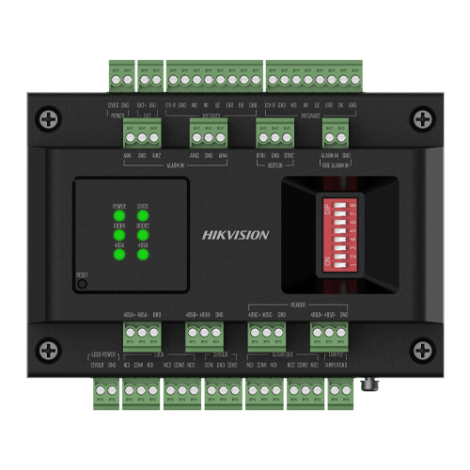 Modul extensie 2 usi, conexiune RS485, back-up, compatibil cu seria DS-K270yyy - HIKVISION DS-K2M002X - imagine 2
