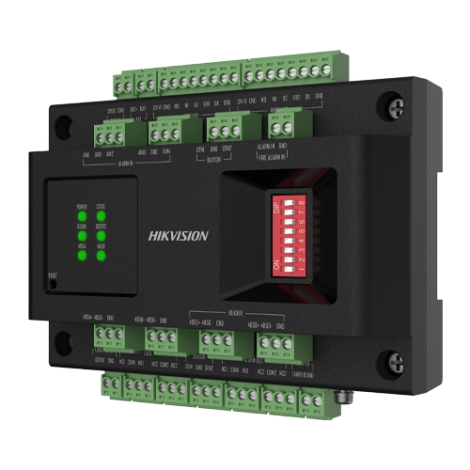 Modul extensie 2 usi, conexiune RS485, back-up, compatibil cu seria DS-K270yyy - HIKVISION DS-K2M002X - imagine 3