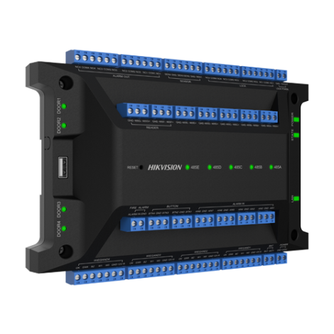Centrala control access, 4 usi, Wiegand, RS485, Alarma - HIKVISION DS-K2704X(P) - imagine 2