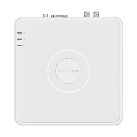 Deep Learning - DVR 4 ch. video 2MP lite + 1 ch. IP max. 2MP, AUDIO 'over coaxial', 1U - HIKVISION DS-7104HGHI-M1-T - imagine 2