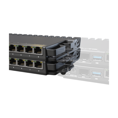 Kit montare in Rack pentru routere RB5009/L009 - MikroTik RME5009 - imagine 3