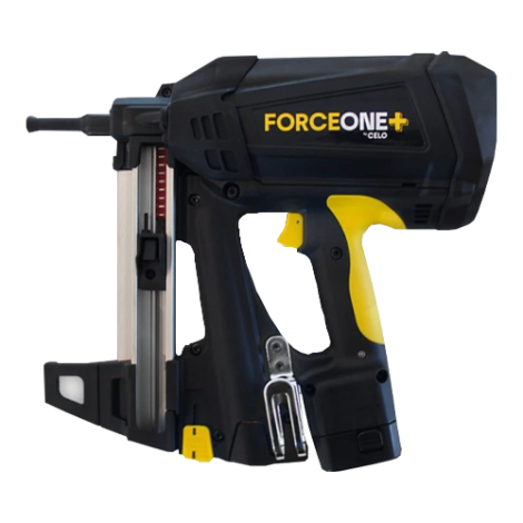 Pistol de batut cuie ForceOne+, 105 Juli, cartus gaz - CELO FONE20+