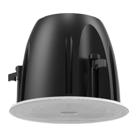 Difuzor IP, 10W, Bluetooth, PoE, montare tavan - HIKVISION DS-QAZ1610G1-BE