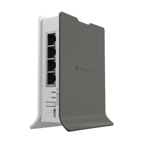 hAP ax lite LTE6, RouterOS licenta 4, 4 x Gigabit, 1 x slot SIM, NAND, 2.4GHz, USB type C - MikroTik L41G-2axD&FG621-EA