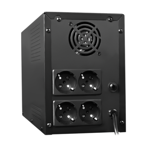 UPS TSY Power, 3000VA/1800W, LCD, AVR-repornire automata, 4 x Schuko TSY-MP-3K0-LCD - imagine 2