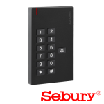 Cititor/Controler stand-alone cu tastatura si cititor, carcasa plastic - SEBURY SEB-Q3