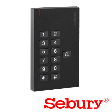 Cititor/Controler stand-alone cu tastatura si cititor, carcasa plastic - SEBURY SEB-Q3