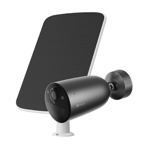 Kit camera IP + panou solar, rezolutie 2K, 4G, baterie 5.200 mAh, Audio bidirectional - EZVIZ CS-EB3-SP(2K,4GA)