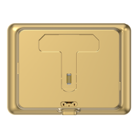 Vizor electronic smart, Wi-Fi, FullHD, monitor 4.3 inch, sonerie, acumulator 4600mAh, Auriu - EZVIZ CS-DP2C-Golden - imagine 3