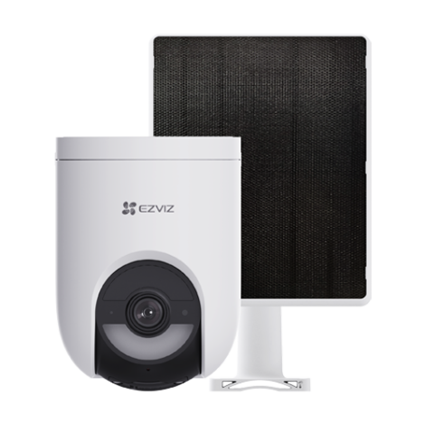 Camera IP Wi-Fi6 PT + panou solar 5W, 4MP, baterie 5.200 mAh, Audio bidirectional, Alarma - EZVIZ CS-HB8c-SP(4MP) - imagine 2