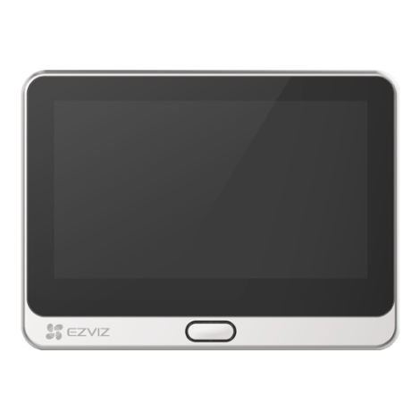 Vizor electronic smart, Wi-Fi, FullHD, monitor 4.3 inch, sonerie, acumulator 4600mAh, PIR - EZVIZ CS-DP2C-Silver - imagine 2