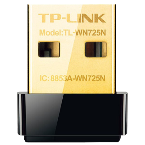 Nano Adaptor USB Wireless N150 TP-LINK TL-WN725N, 150Mbps TL-WN725N