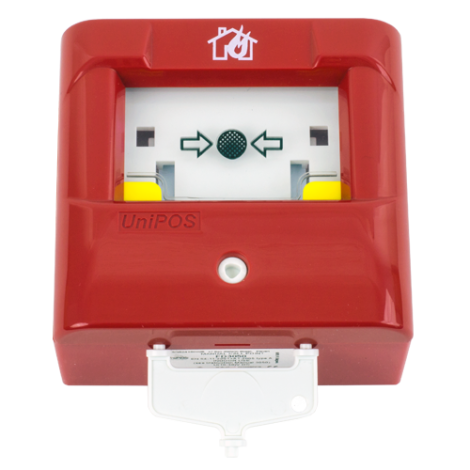 Buton conventional de alarmare incendiu - UNIPOS FD3050N - imagine 3