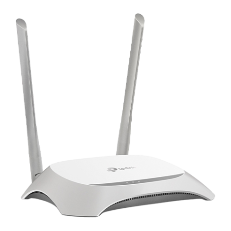 Router wireless TP-Link TL-WR840N, 5 porturi, 300 Mbps TL-WR840N - imagine 2