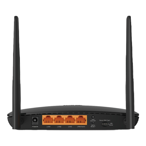 Router 4G LTE TP-LINK TL-MR6400 wireless N 300 Mbps TL-MR6400 - imagine 3