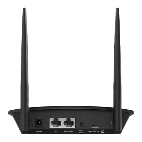 Router wireless TP-Link TL-MR100, N300, 4G LTE TL-MR100 - imagine 3