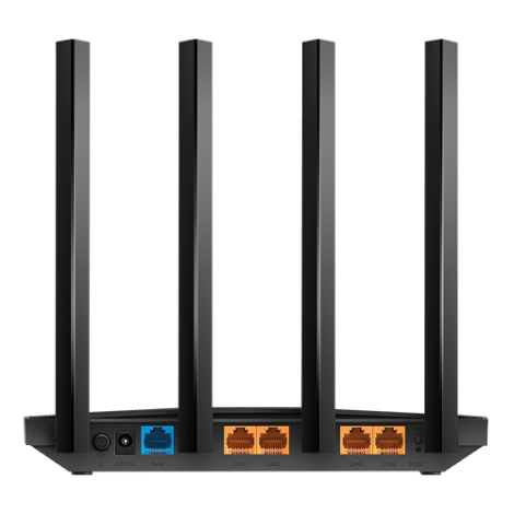 Router wireless TP-LINK Archer C6 Dual-Band WiFi 5 Gigabit cu Tehnologie OneMeshâ¢ ArcherC6 - imagine 3