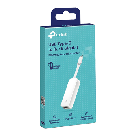 Adaptor retea TP-Link UE300C, Type-C la RJ45 Gigabit Ethernet UE300C - imagine 4