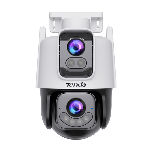 Camera PT Wi-Fi, rezolutie 3+3MP, Dual-Lens, Audio bidirectional, IR/WL 30m, Alarma, IP65 - TENDA TND-CH9-WCA