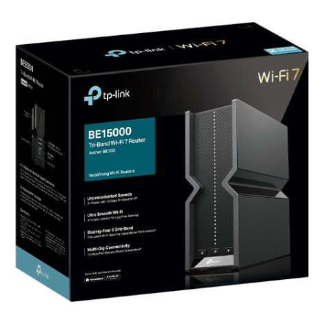 Router Wi-Fi 7 TP-Link Archer BE700 BE15000 15 Gbps Tri-Band Wi-fi 7 ArcherBE700 - imagine 4